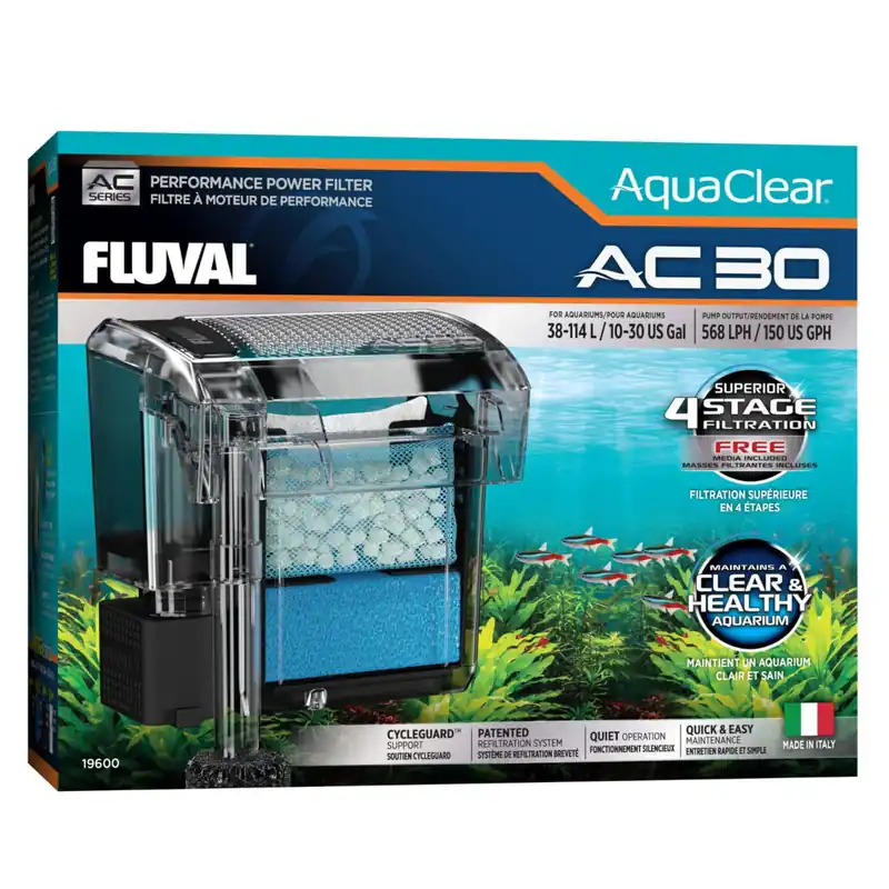 AquaClear AC30 Hochleistungsfilter (Anhängefilter) Markenprodukt